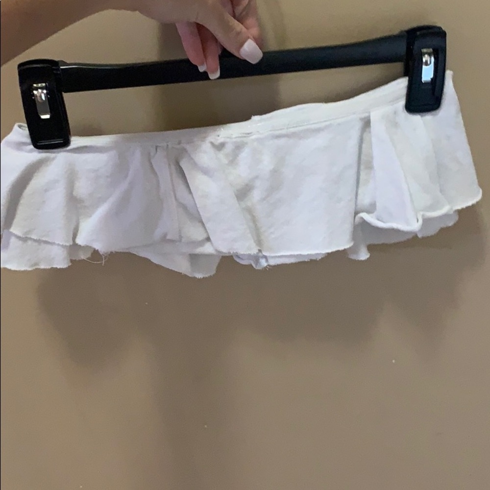 Bathing suit ruffle cover up